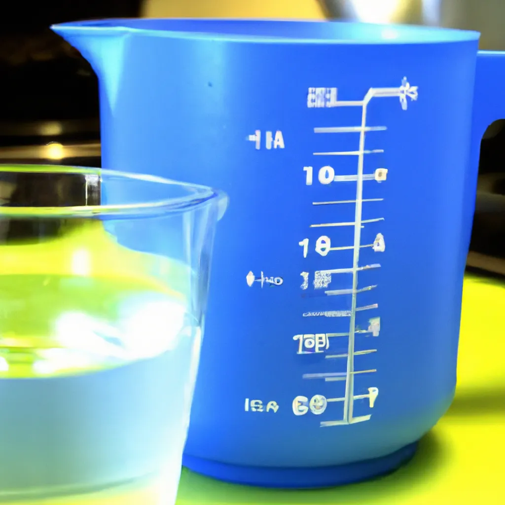 Ile waży litr wody? Przeliczniki kuchenne