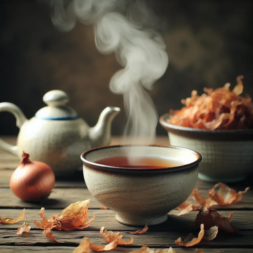 Herbata z łupin cebuli – na co pomaga i jak ją przyrządzić?
