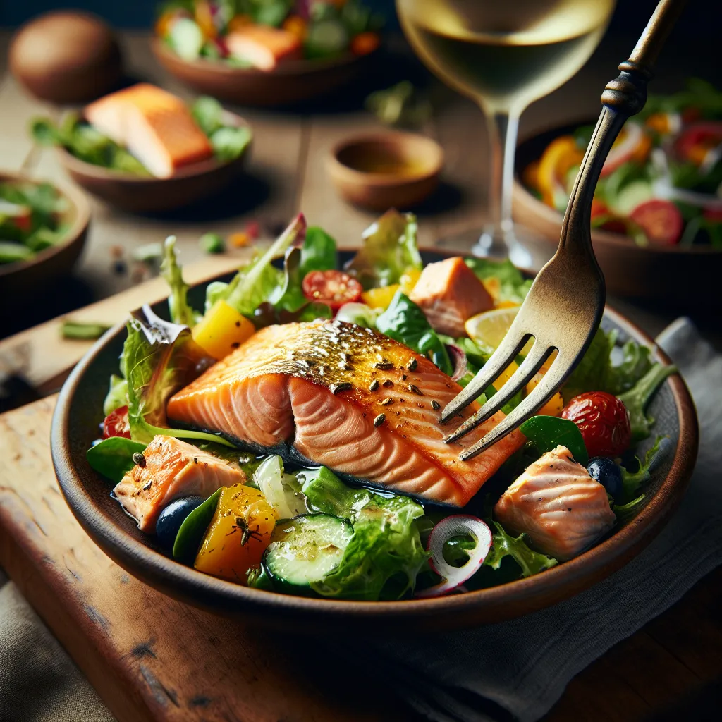 Jaka sałatka do łososia pieczonego – pyszne kombinacje