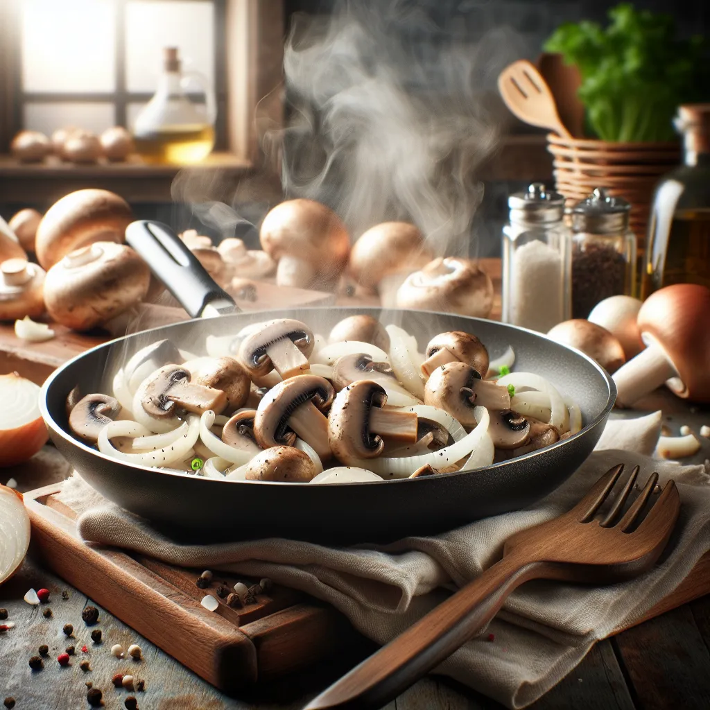 Jak dusić pieczarki z cebulą: Prosty i smaczny przepis