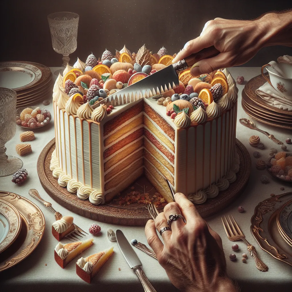 Jak pokroić tort: Perfekcyjne kawałki na każdą okazję