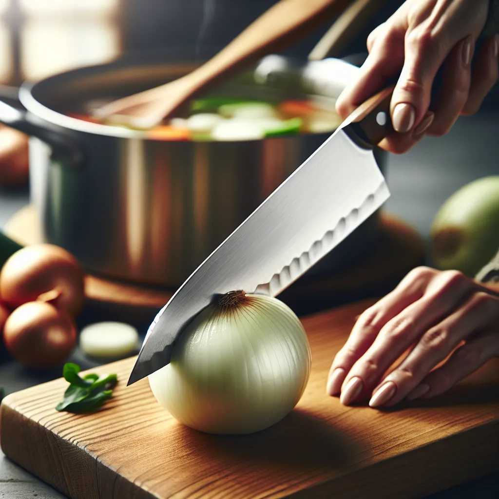 Jak opalić cebulę do rosołu: Tradycyjna metoda