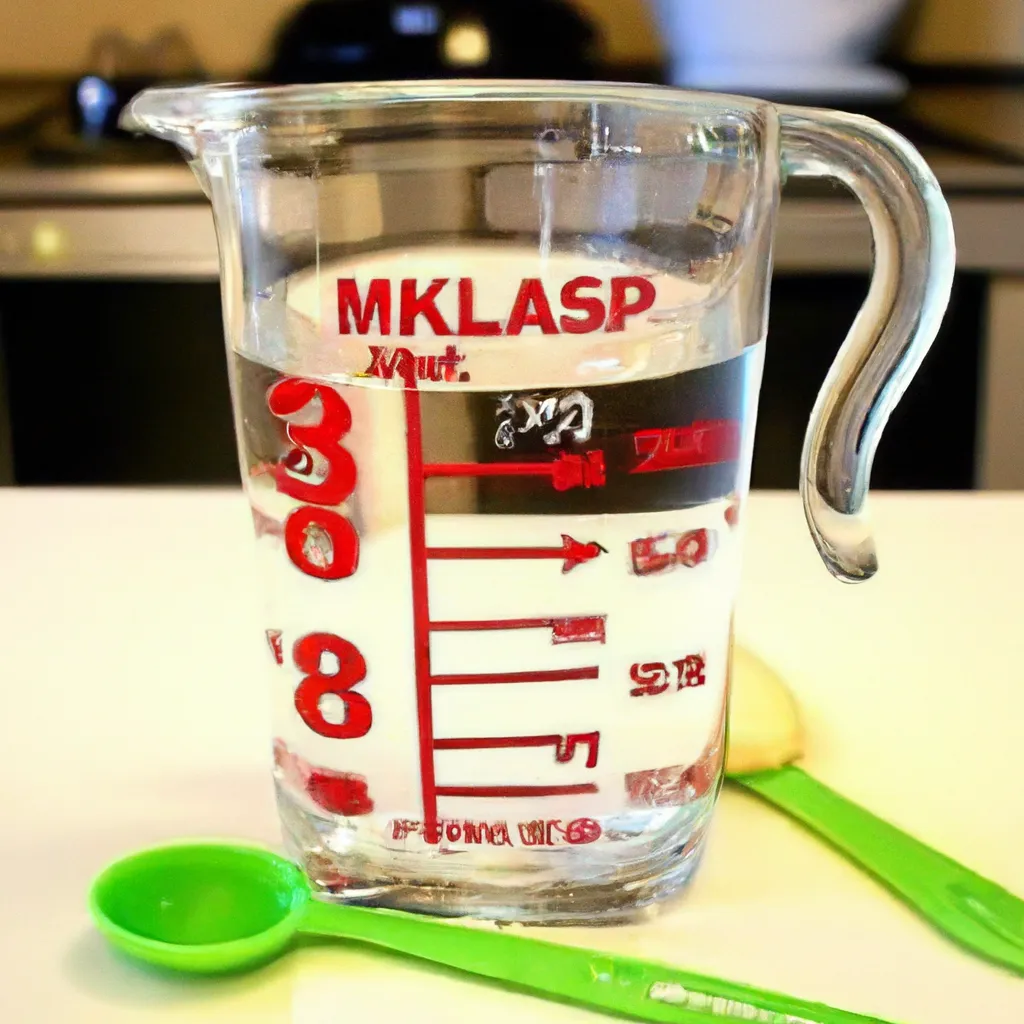 Ile ml ma szklanka? Kuchenne miary