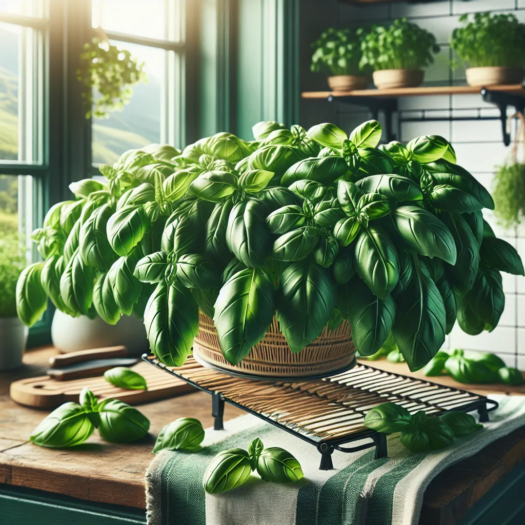 Jak suszyć bazylię: Aromatyczne zioło na dłużej