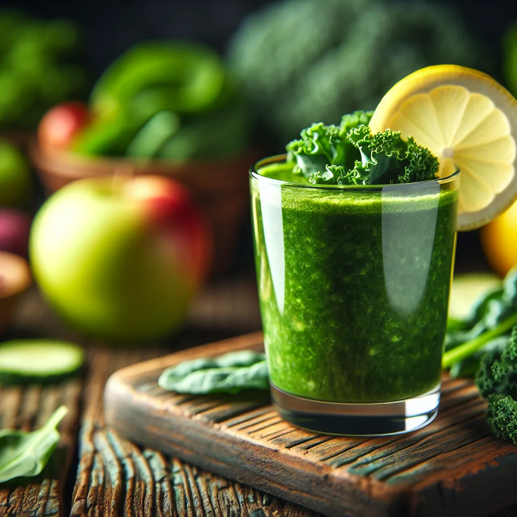 Koktajl z jarmużu: Co daje jego zielona siła?