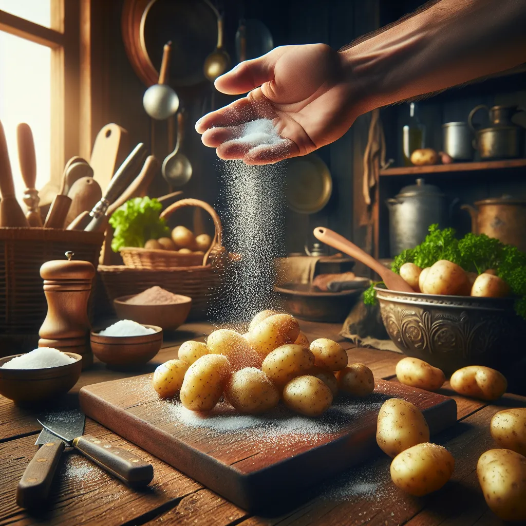 Ile soli do ziemniaków? Idealne proporcje