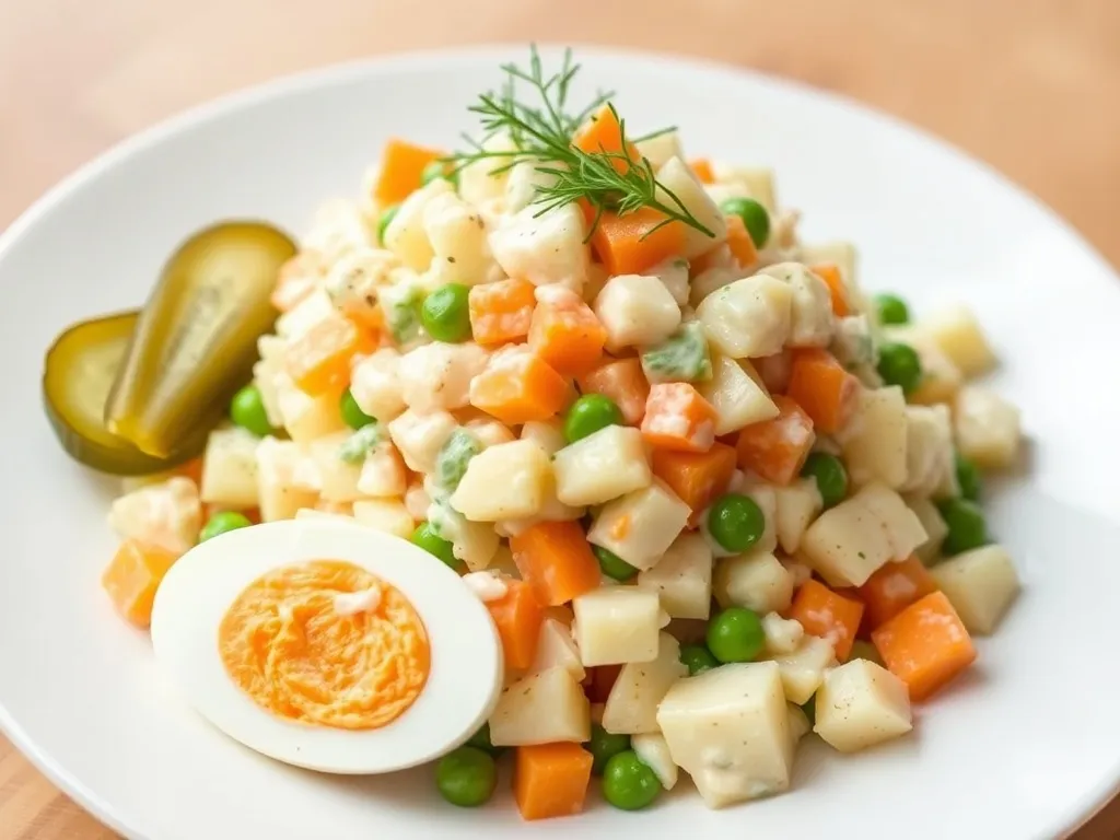 Przepis na sałatkę jarzynową: klasyczna receptura krok po kroku