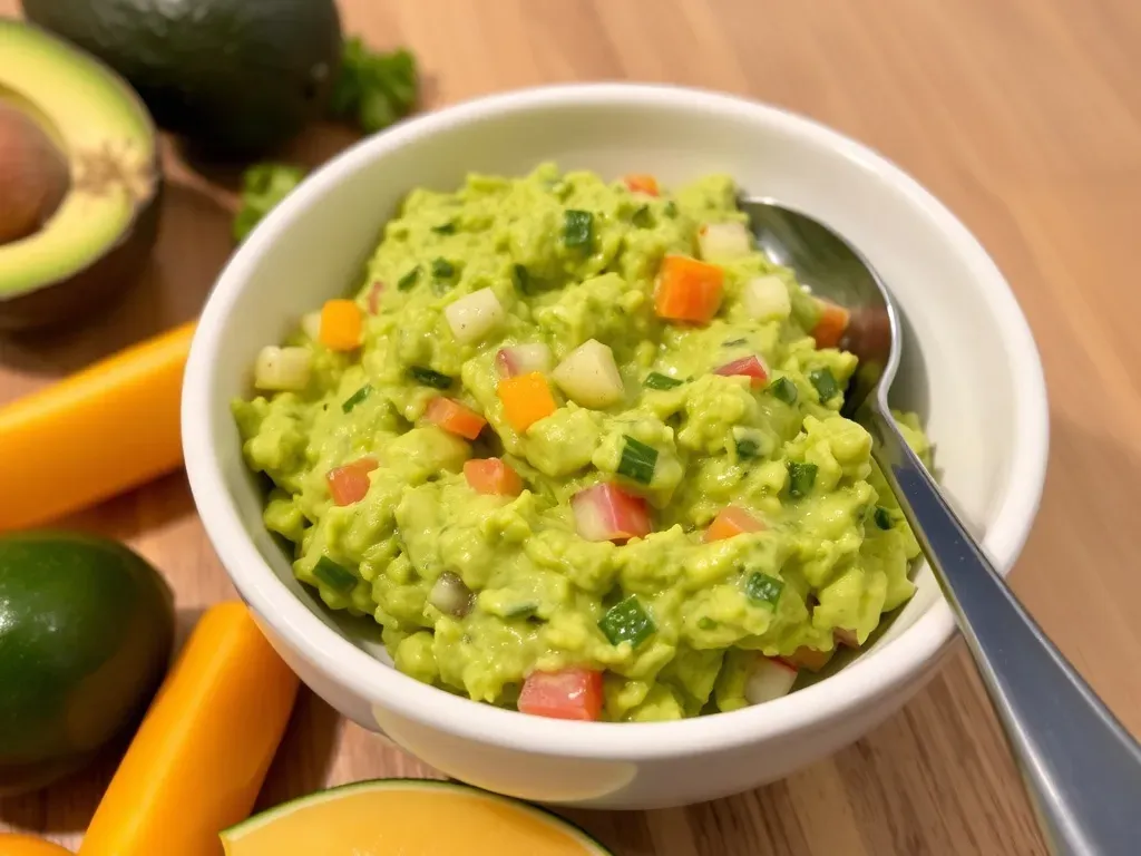 guacamole z warzywami